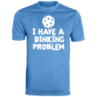 Men's Dry Fit - Dinking Problem (white print)