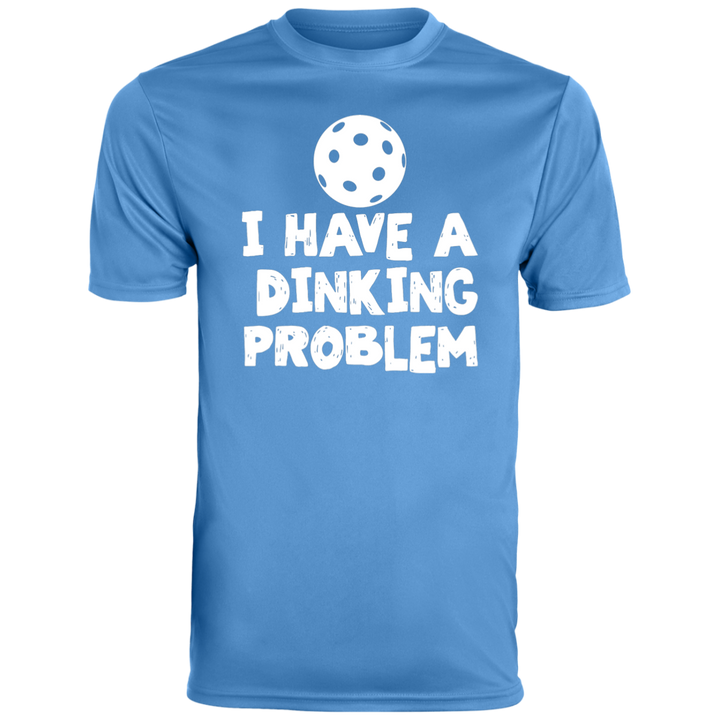 Men's Dry Fit - Dinking Problem (white print)