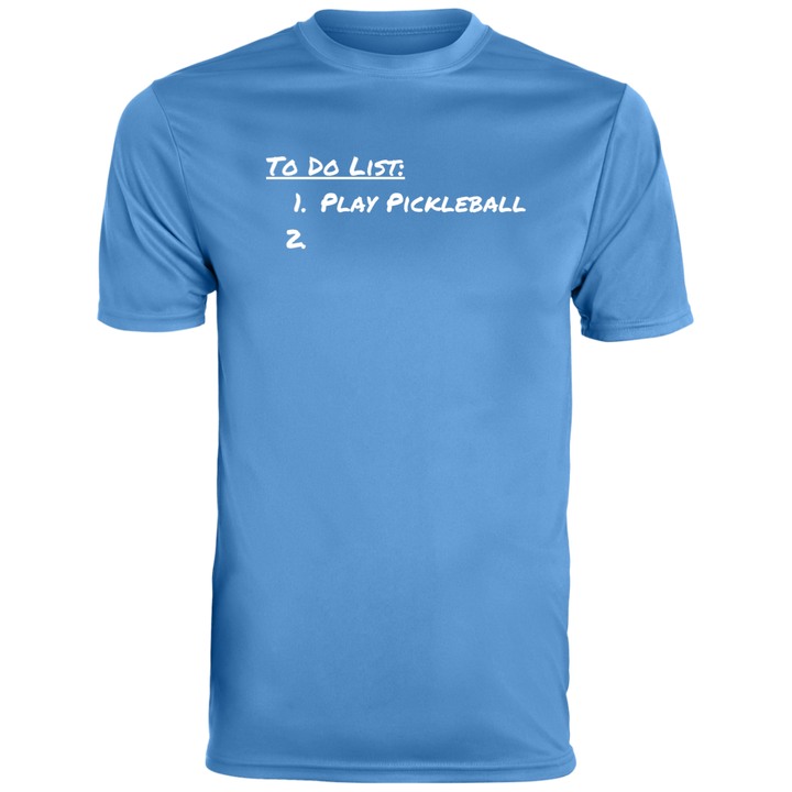 Men's Dry Fit - To Do List Short (white print)