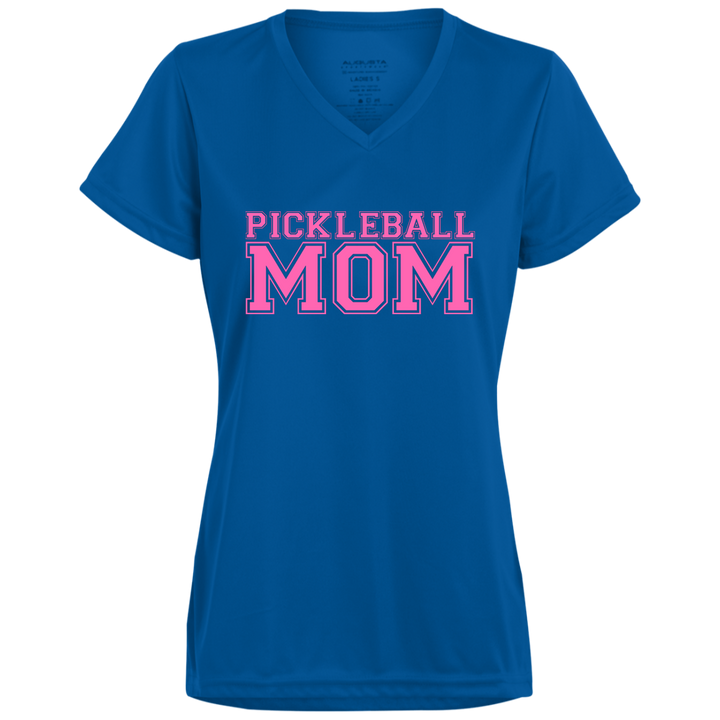 Women's V-Neck Dry Fit - Pickleball Mom