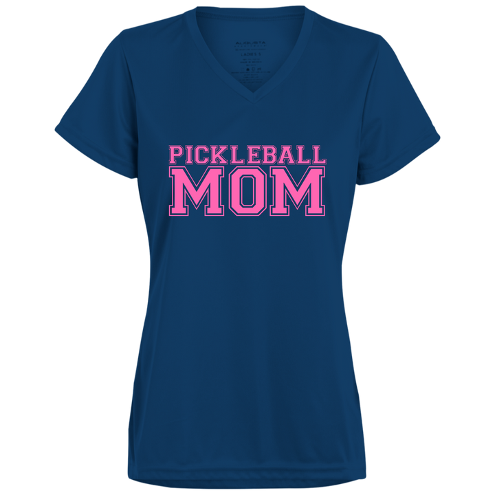 Women's V-Neck Dry Fit - Pickleball Mom