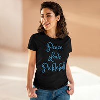 Women's T-Shirt - Peace Love Pickleball 2