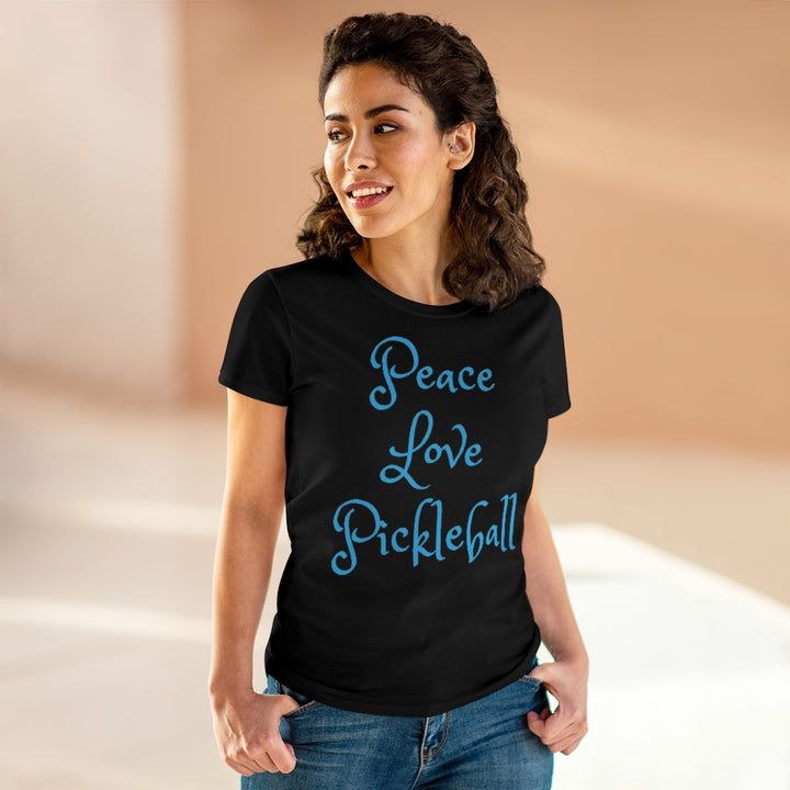 Women's T-Shirt - Peace Love Pickleball 2