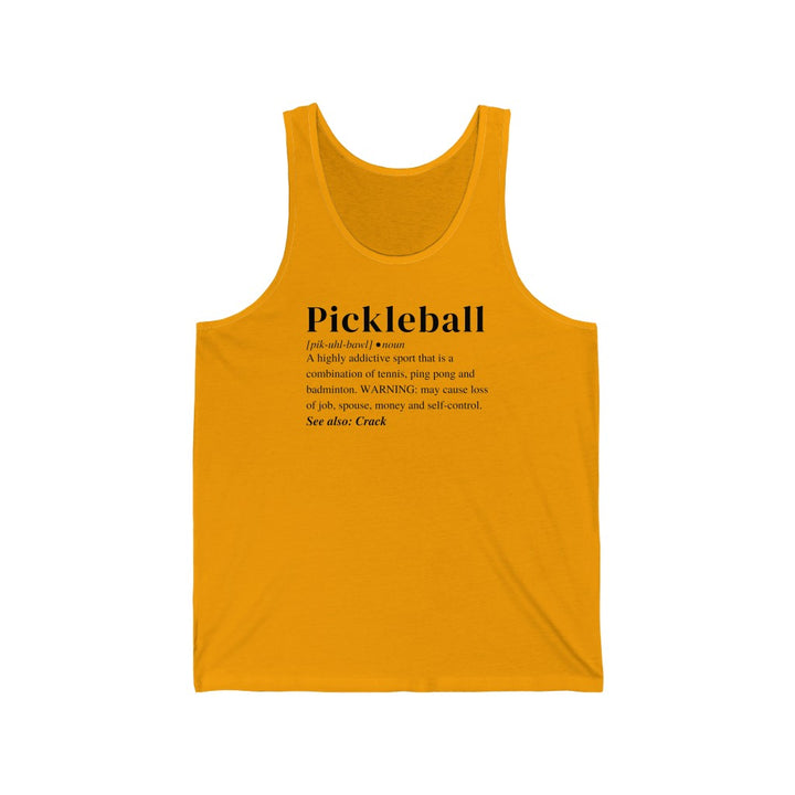 Men's Tank - Pickleball Definition