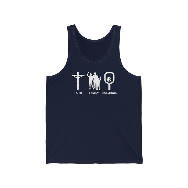 Men's Tank - Faith Family Pickleball
