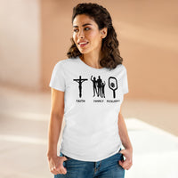 Women's T-Shirt - Faith Family Pickleball