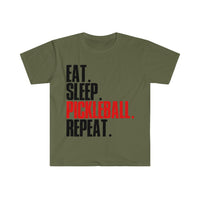 Men's T-Shirt - Eat Sleep Pickleball Repeat