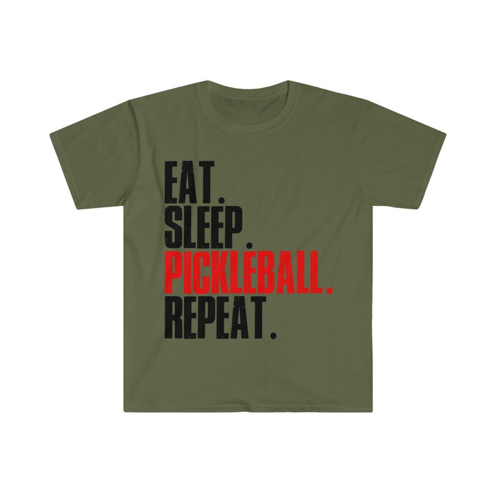 Men's T-Shirt - Eat Sleep Pickleball Repeat
