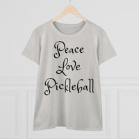 Women's T-Shirt - Peace Love Pickleball 2