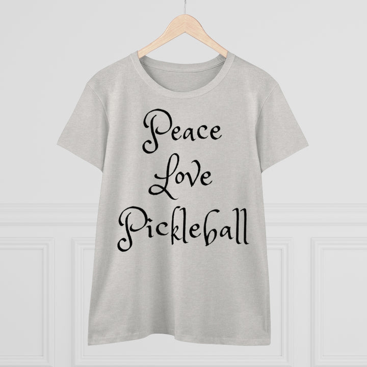 Women's T-Shirt - Peace Love Pickleball 2