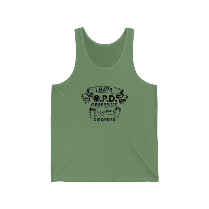 Men's Tank - Obsessive Pickleball Disorder