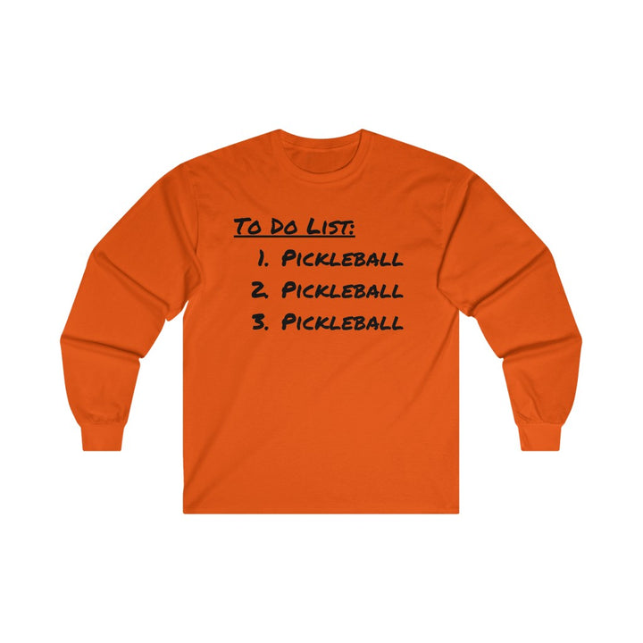 Men's Long Sleeve - To Do List 1-3