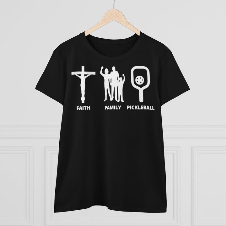 Women's T-Shirt - Faith Family Pickleball