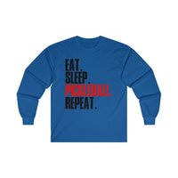 Men's Long Sleeve - Eat Sleep Pickleball Repeat