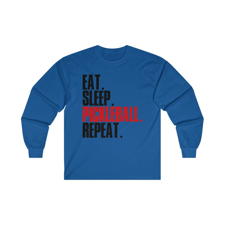Men's Long Sleeve - Eat Sleep Pickleball Repeat