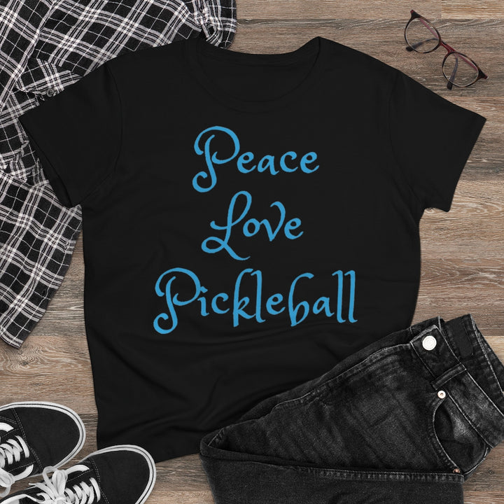 Women's T-Shirt - Peace Love Pickleball 2