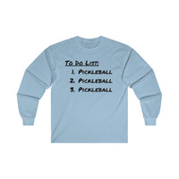 Men's Long Sleeve - To Do List 1-3
