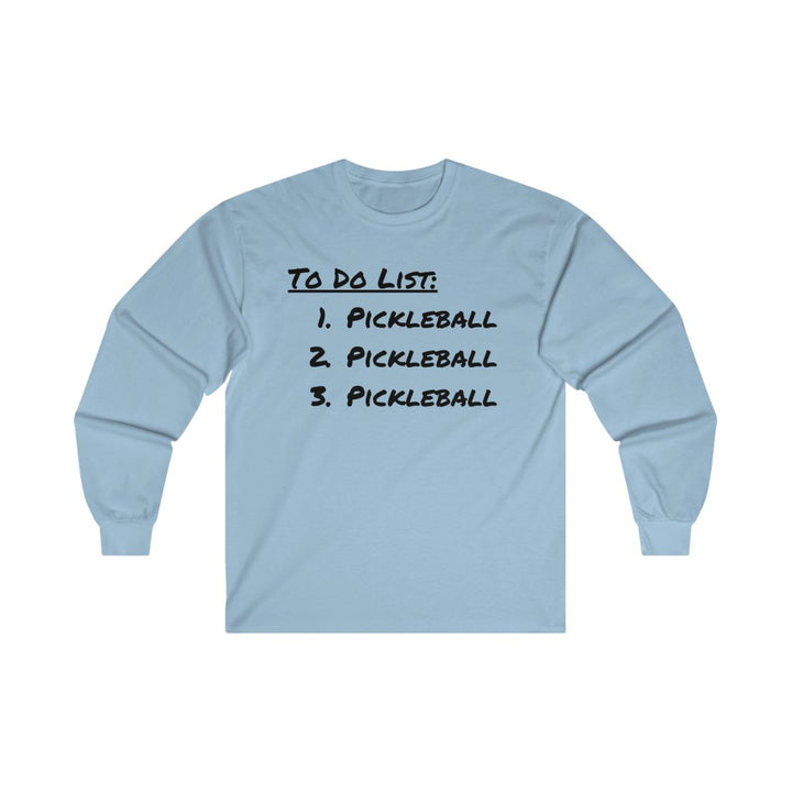 Men's Long Sleeve - To Do List 1-3