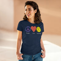 Women's T-Shirt - Peace Love Pickleball