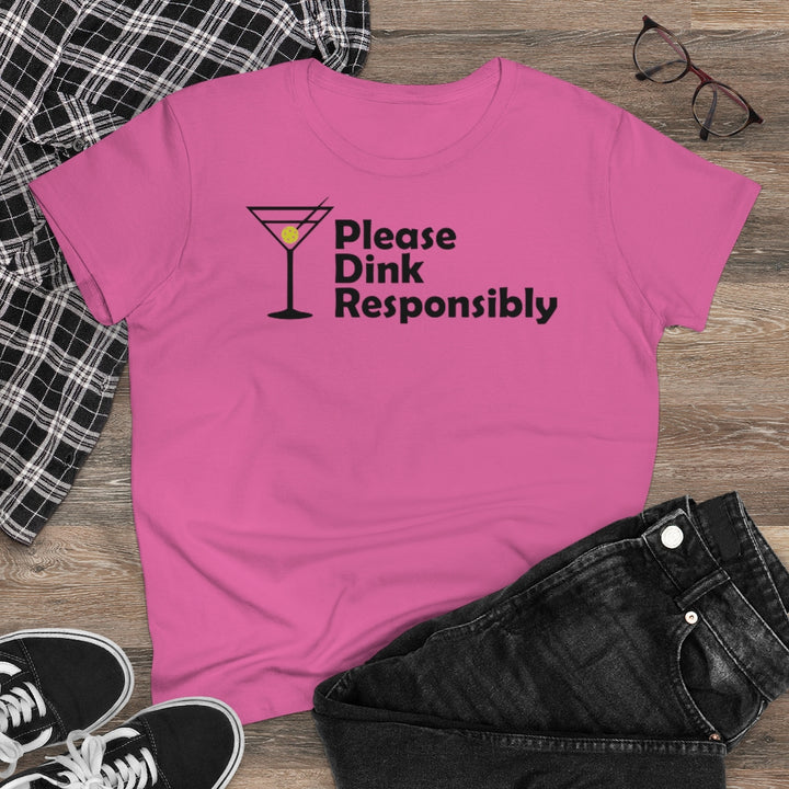 Women's T-Shirt - Please Dink Responsibly