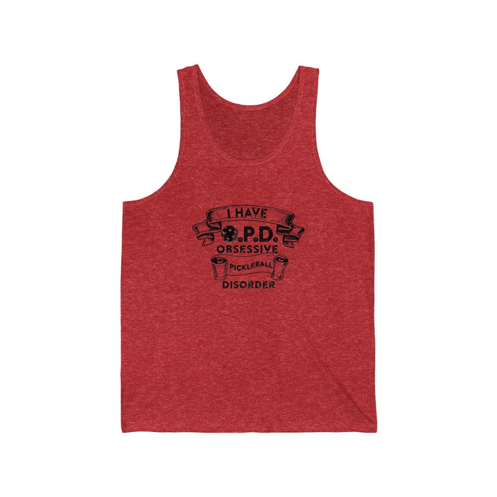 Men's Tank - Obsessive Pickleball Disorder