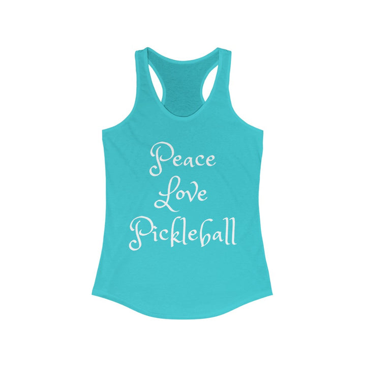 Women's Tank - Peace Love Pickleball 2