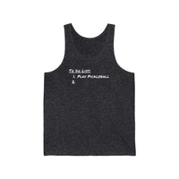 Men's Tank - To Do List short