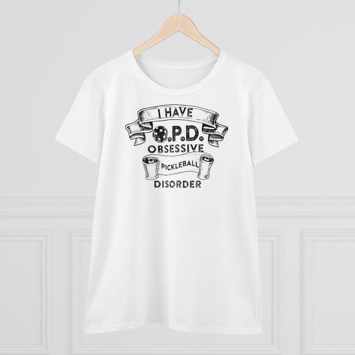 Women's T-Shirt - Obsessive Pickleball Disorder