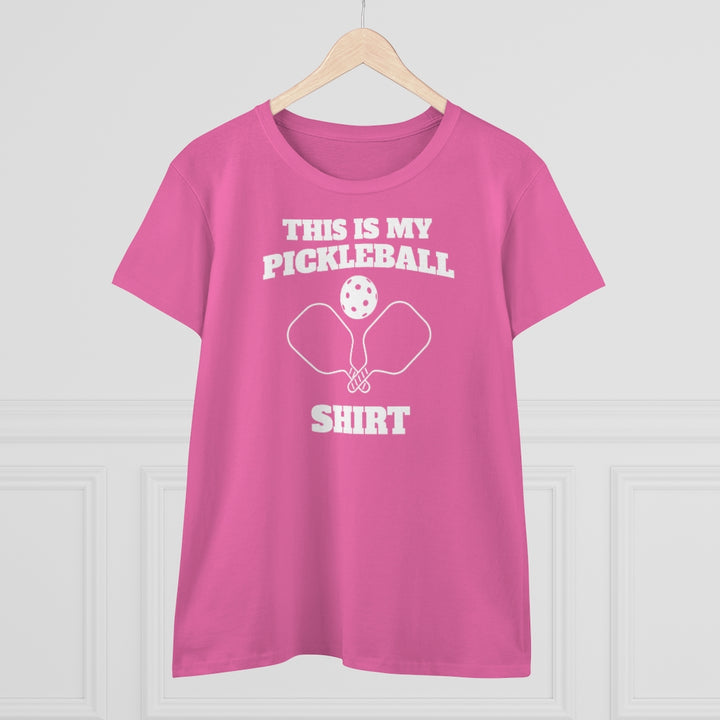 Women's T-Shirt - This Is My Pickleball Shirt