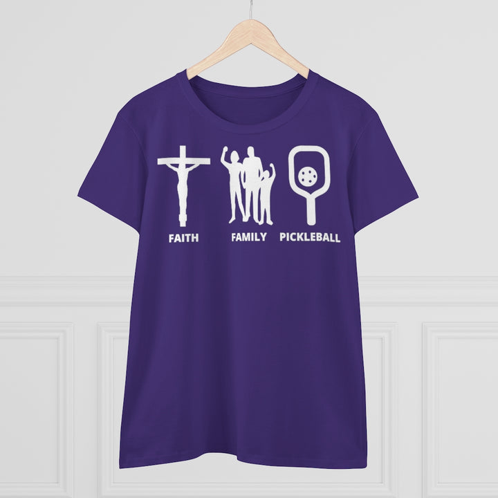 Women's T-Shirt - Faith Family Pickleball