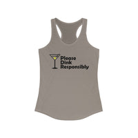 Women's Tank - Please Dink Responsibly