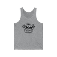 Men's Tank - Obsessive Pickleball Disorder