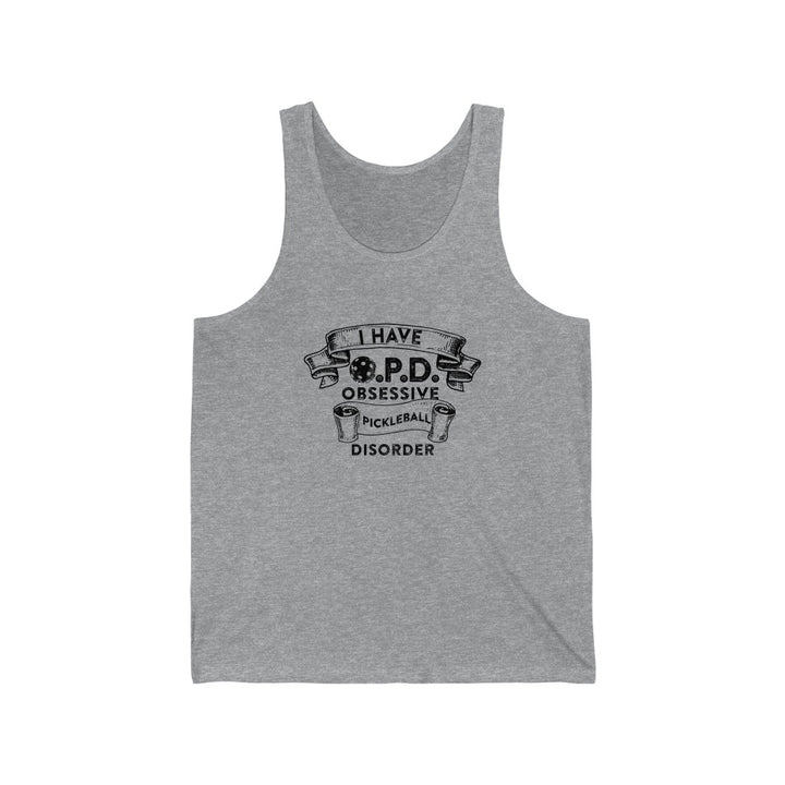 Men's Tank - Obsessive Pickleball Disorder