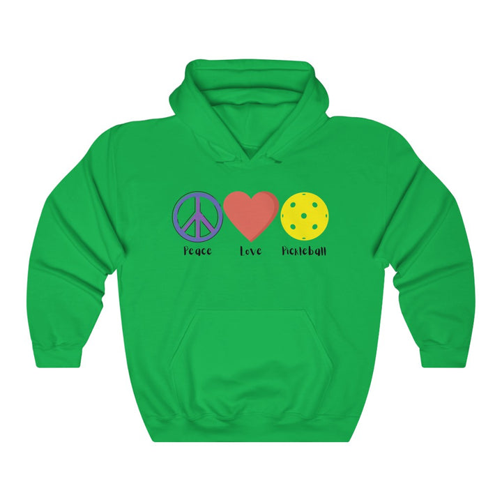 Unisex Hoodie - Peace Love Pickleball