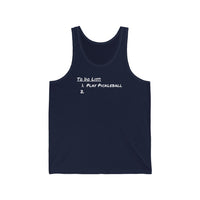 Men's Tank - To Do List short