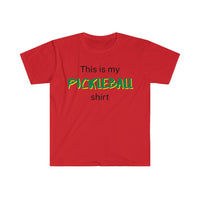 Men's T-Shirt - This Is My Pickleball Shirt