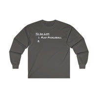 Men's Long Sleeve - To Do List 1-2