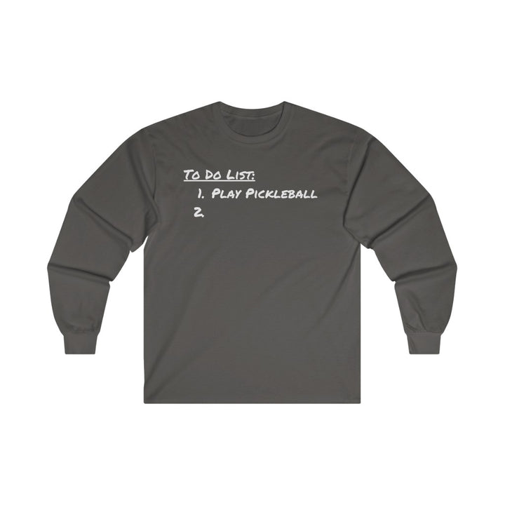 Men's Long Sleeve - To Do List 1-2