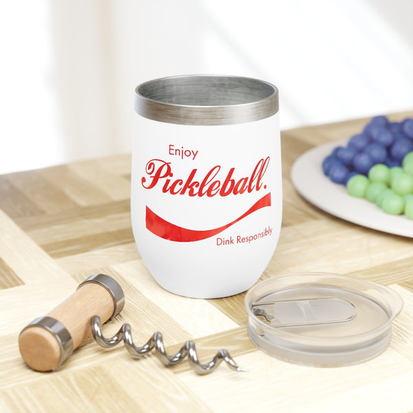 Wine Tumbler - Enjoy Pickleball