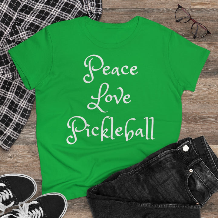 Women's T-Shirt - Peace Love Pickleball 2