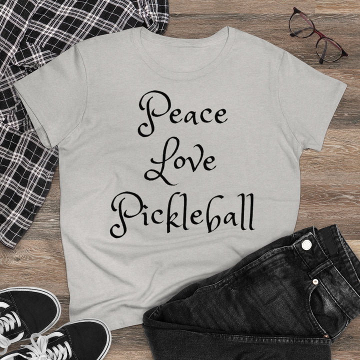 Women's T-Shirt - Peace Love Pickleball 2