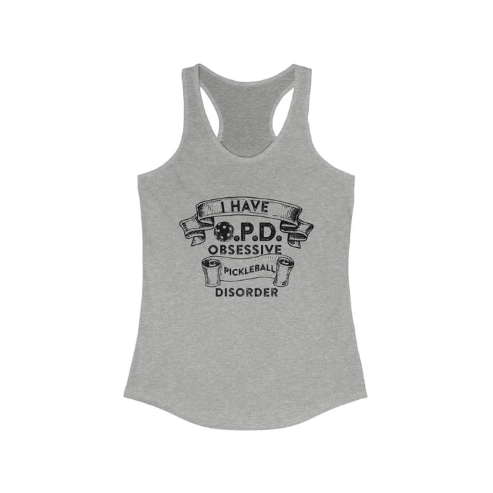Women's Tank - Obsessive Pickleball Disorder