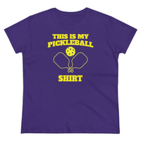 Women's T-Shirt - This Is My Pickleball Shirt