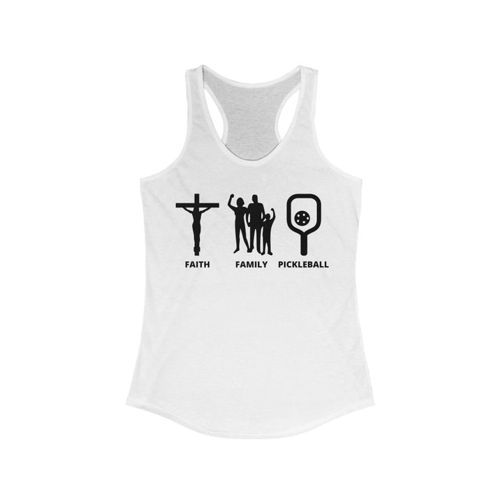 Women's Tank - Faith Family Pickleball