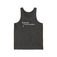 Men's Tank - To Do List short