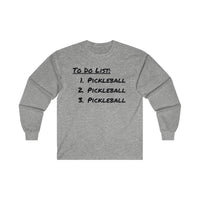 Men's Long Sleeve - To Do List 1-3