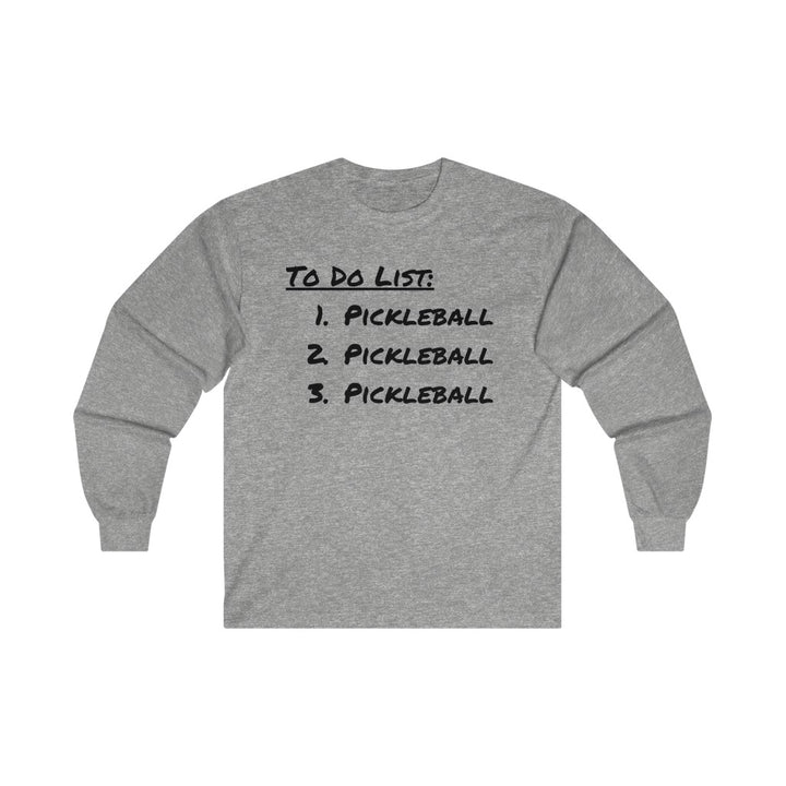 Men's Long Sleeve - To Do List 1-3