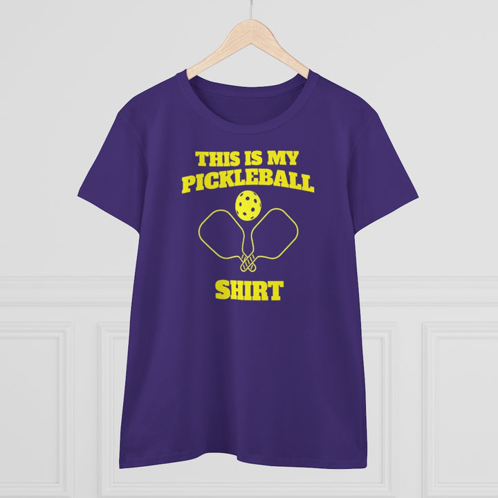 Women's T-Shirt - This Is My Pickleball Shirt