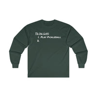 Men's Long Sleeve - To Do List 1-2