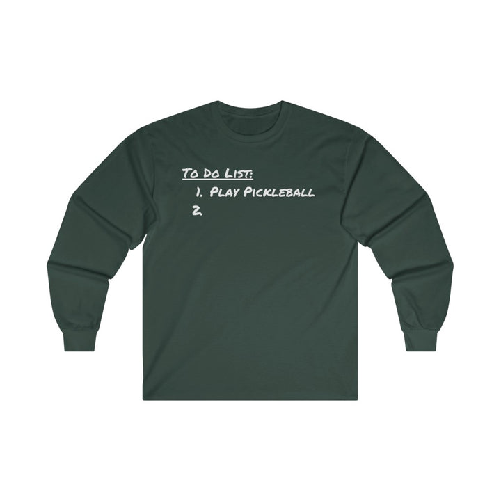 Men's Long Sleeve - To Do List 1-2